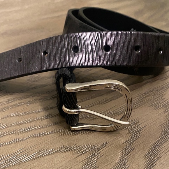 Vanzetti Black Leather Belt - Picture 1 of 11